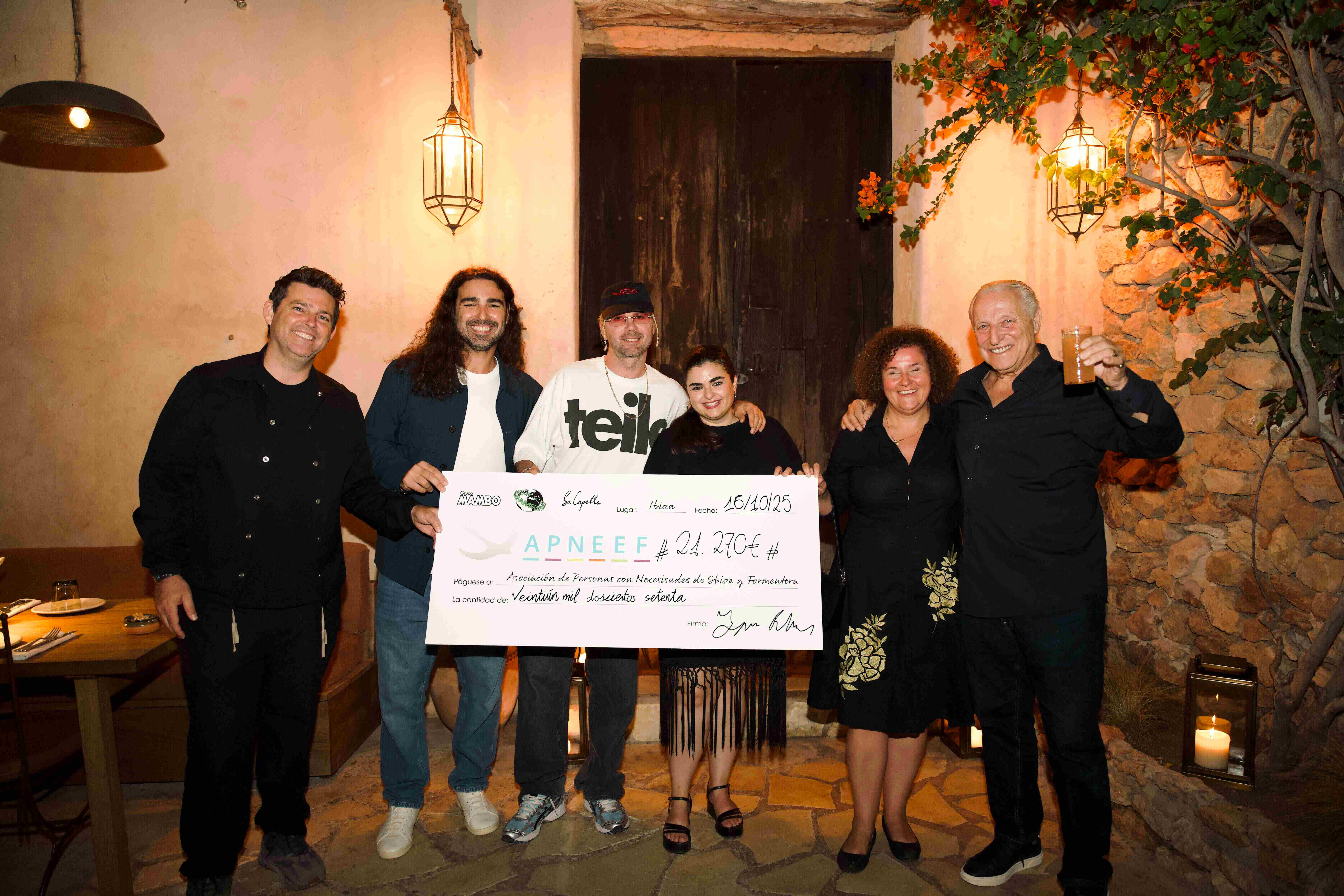 Grupo Mambo y Rampa, de Keinemusik, recaudan 21.270 euros a beneficio de APNEEF Grupo Mambo y Rampa, de Keinemusik, recaudan 21.270 euros a beneficio de APNEEF