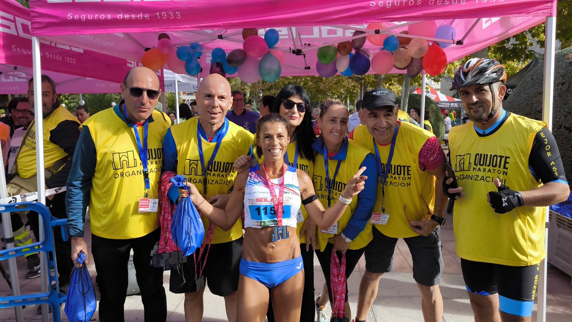 La almagreña Gemma Arenas y el valenciano Juan Gimeno, ganadores de la Quijote Maratón de Ciudad Real La almagreña Gemma Arenas y el valenciano Juan Gimeno, ganadores de la Quijote Maratón de Ciudad Real