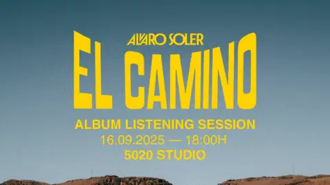 El camino, nuevo álbum de Álvaro Soler no son horas