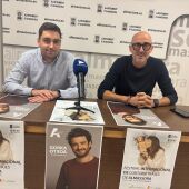 El concejal de Cultura, Vicente Blay, y el director de ALMA, Sergi González, han presentado este lunes el festival. 