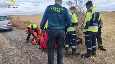 Localizado con vida el vecino desaparecido de San Cebrián de Campos .