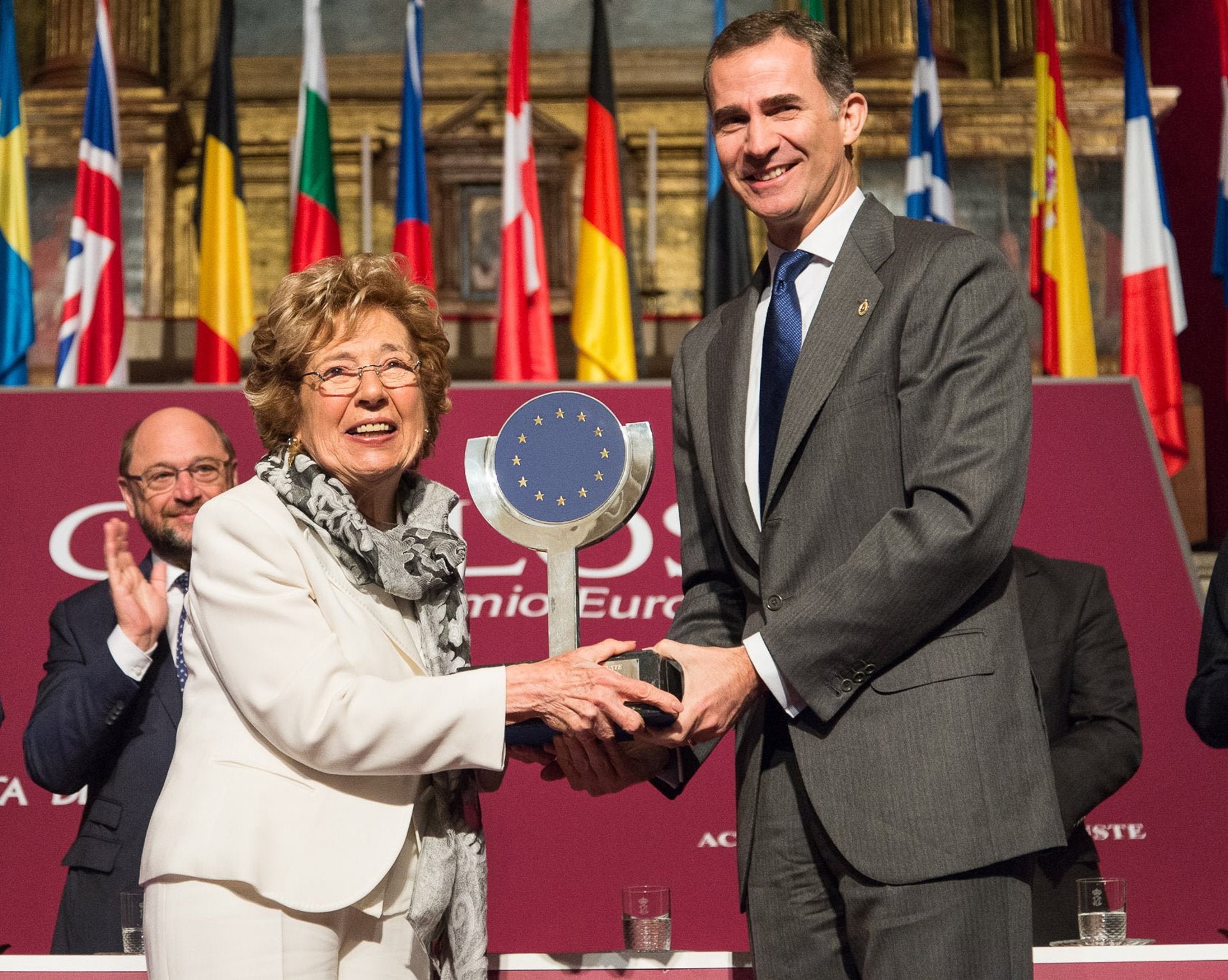 La Fundación Yuste lamenta la muerte de 'Mamma Erasmus', Premio Europeo Carlos V en 2016 La Fundación Yuste lamenta la muerte de 'Mamma Erasmus', Premio Europeo Carlos V en 2016