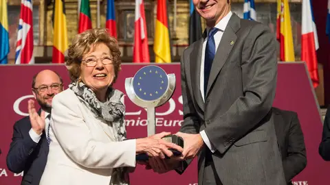 La Fundación Yuste lamenta la muerte de 'Mamma Erasmus', Premio Europeo Carlos V en 2016 La Fundación Yuste lamenta la muerte de 'Mamma Erasmus', Premio Europeo Carlos V en 2016