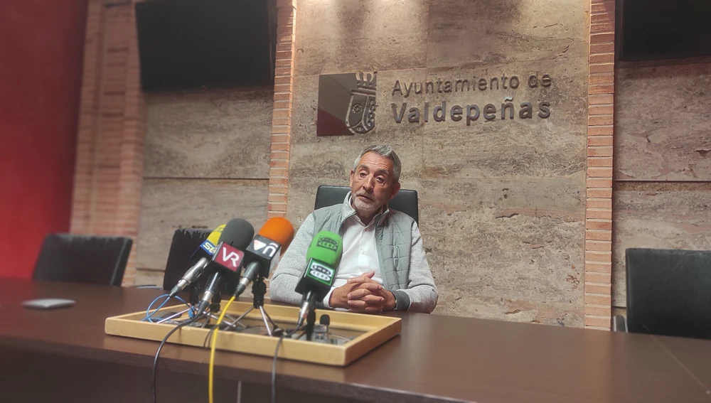 Jesús Martín, alcalde de Valdepeñas Jesús Martín, alcalde de Valdepeñas