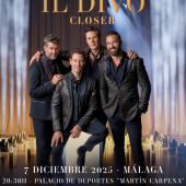 IL DIVO LLEGA A MÁLAGA EL PRÓXIMO 7 DE DICIEMBRE CON SU GIRA “CLOSER”