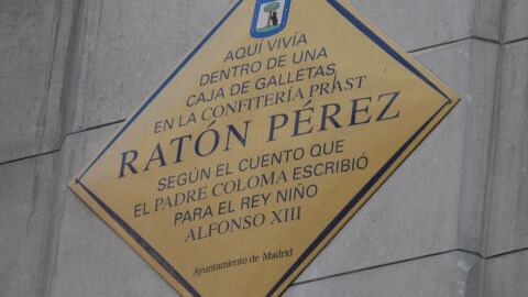 Placa del Ratoncito P&eacute;rez