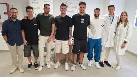 La plantilla del Málaga CF se somete a una analítica completa con Quirónsalud Málaga La plantilla del Málaga CF se somete a una analítica completa con Quirónsalud Málaga