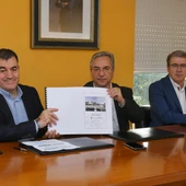 Román Rodriguez anuncia o inicio da construción do primerio instituto de Pereiro de Aguiar Román Rodriguez anuncia o inicio da construción do primerio instituto de Pereiro de Aguiar