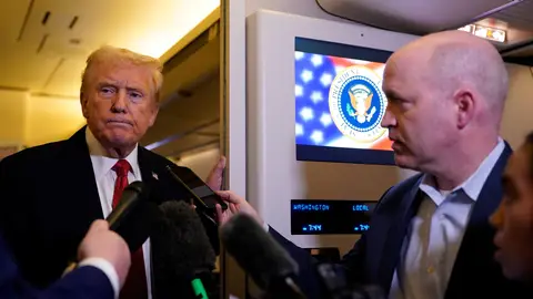 El presidente de EEUU, Donald Trump El presidente de EEUU, Donald Trump