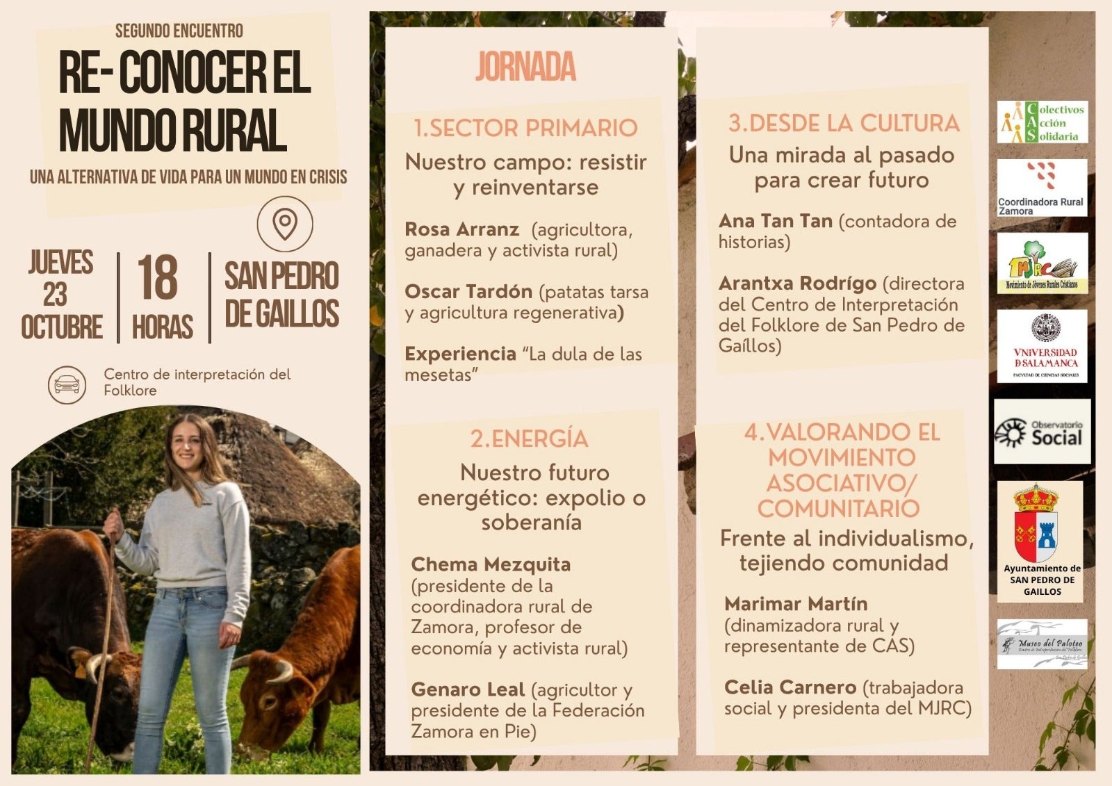 Encuentro "Re-conocer el Mundo Rural-2" Encuentro "Re-conocer el Mundo Rural-2"