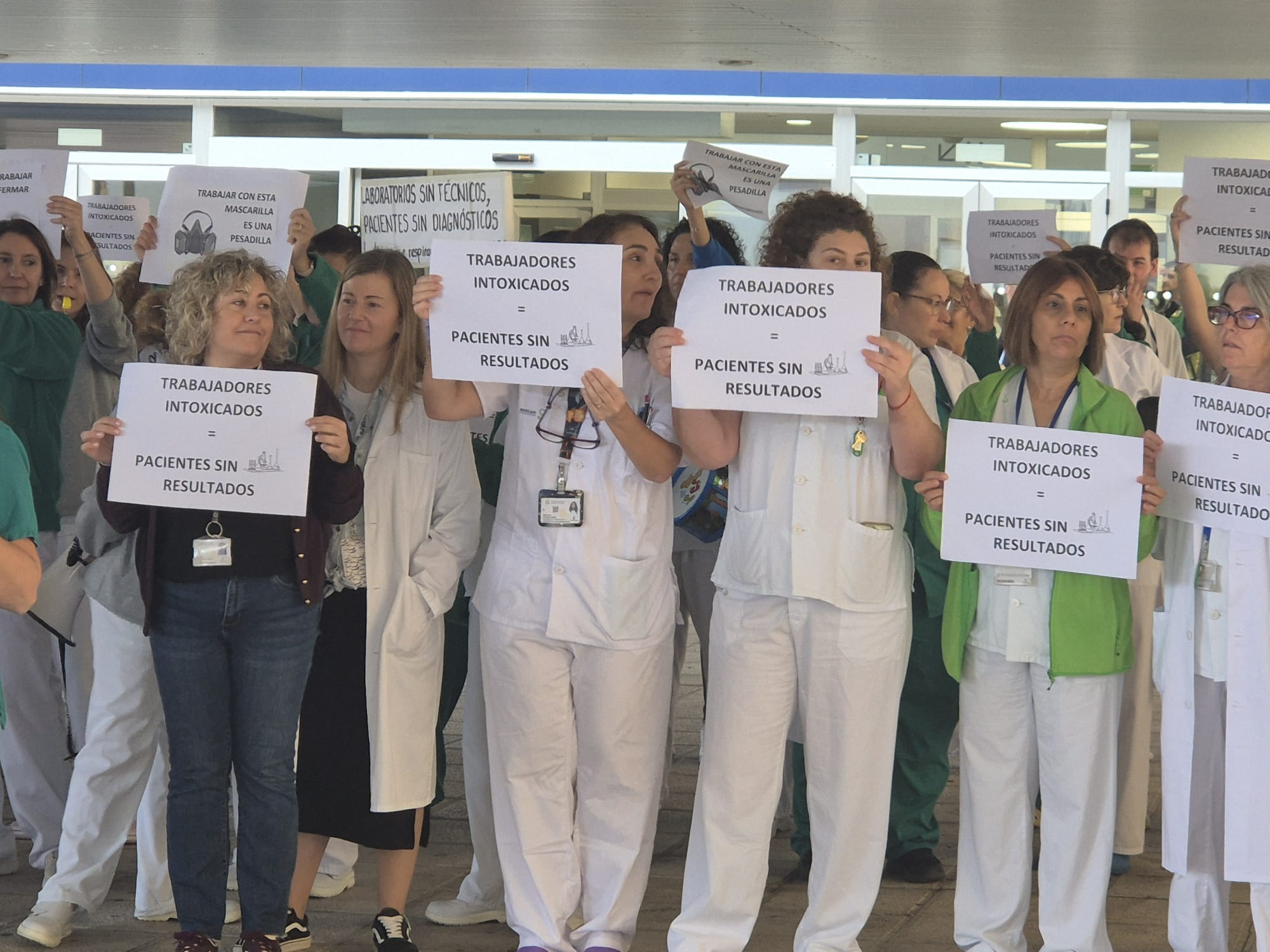 Nueva protesta "por la situación" en los laboratorios del Hospital de Toledo Nueva protesta "por la situación" en los laboratorios del Hospital de Toledo