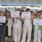 Nueva protesta "para exigir soluciones ya a los graves problemas en los laboratorios del Hospital de Toledo", según los sindicatos. 
