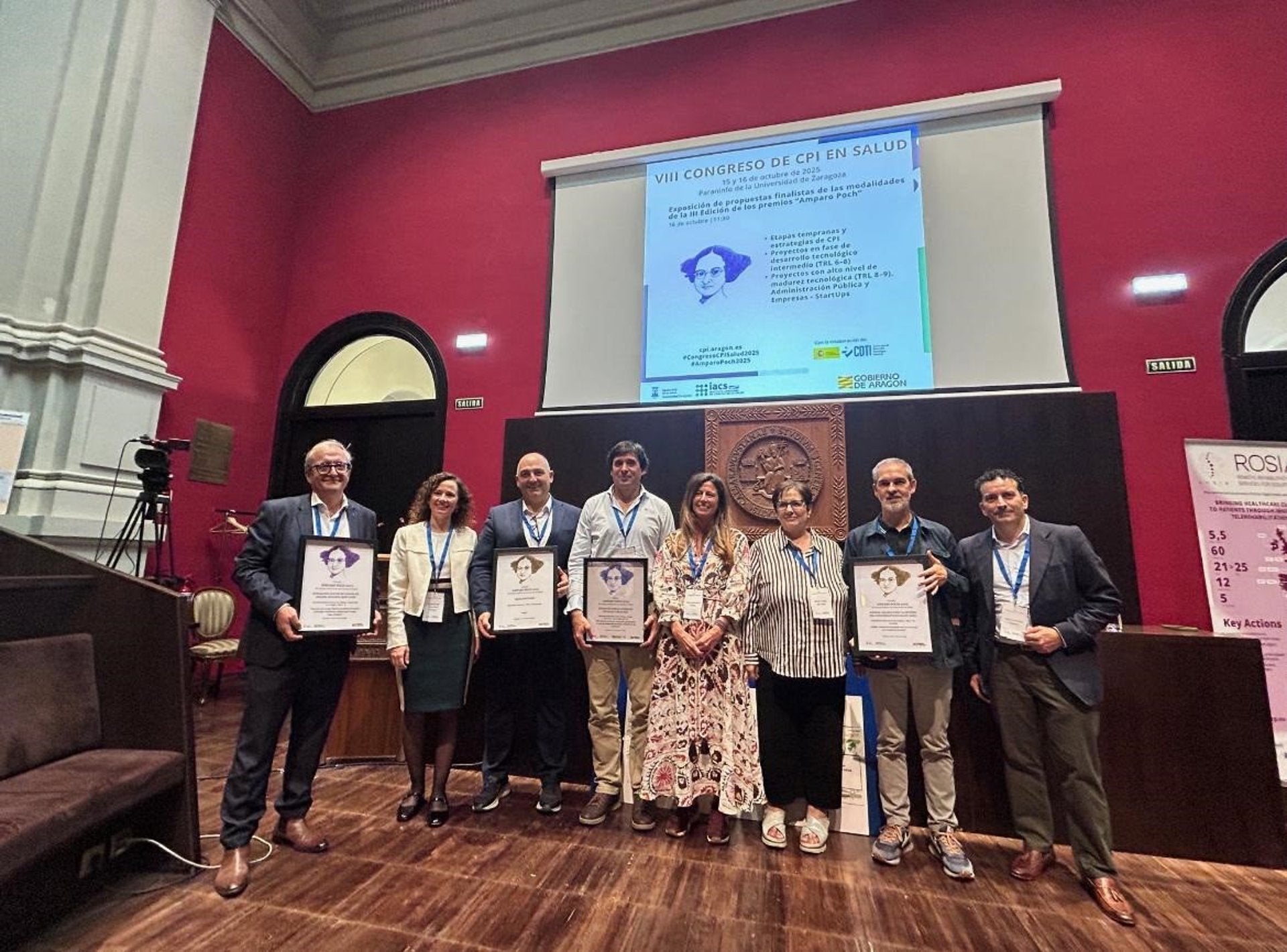 El CCMIJU recibe el 'Premio Amparo Poch' por el desarrollo del sistema robótico TREMIRS El CCMIJU recibe el 'Premio Amparo Poch' por el desarrollo del sistema robótico TREMIRS