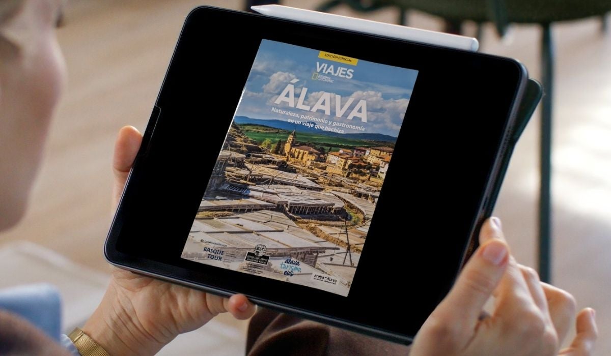 Una guía por Álava, protagonista en la revista National Geographic Una guía por Álava, protagonista en la revista National Geographic