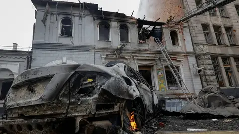 Rusia ataca con drones una guardería en la ciudad de Járkov: había 50 niños dentro