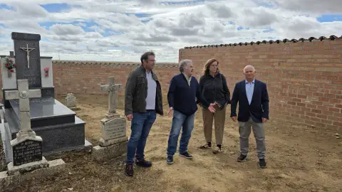 La Diputación ayuda al Ayuntamiento de Abia de las Torres a mejorar y ampliar el cementerio de la localidad .