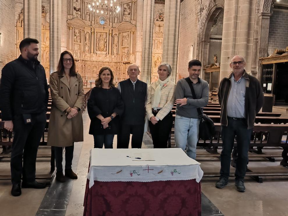 La DGA comienza las obras de rehabilitación en la Catedral de Barbastro La DGA comienza las obras de rehabilitación en la Catedral de Barbastro