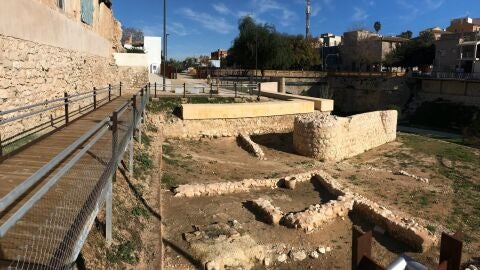 Musealizacion exterior del Castillo Aljau