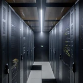 Servidores de datos durante una jornada de puertas abiertas al centro de datos Digital Realty, a 22 de marzo de 2023, en Madrid (España). Servidores de datos durante una jornada de puertas abiertas al centro de datos Digital Realty, a 22 de marzo de 2023, en Madrid (España).