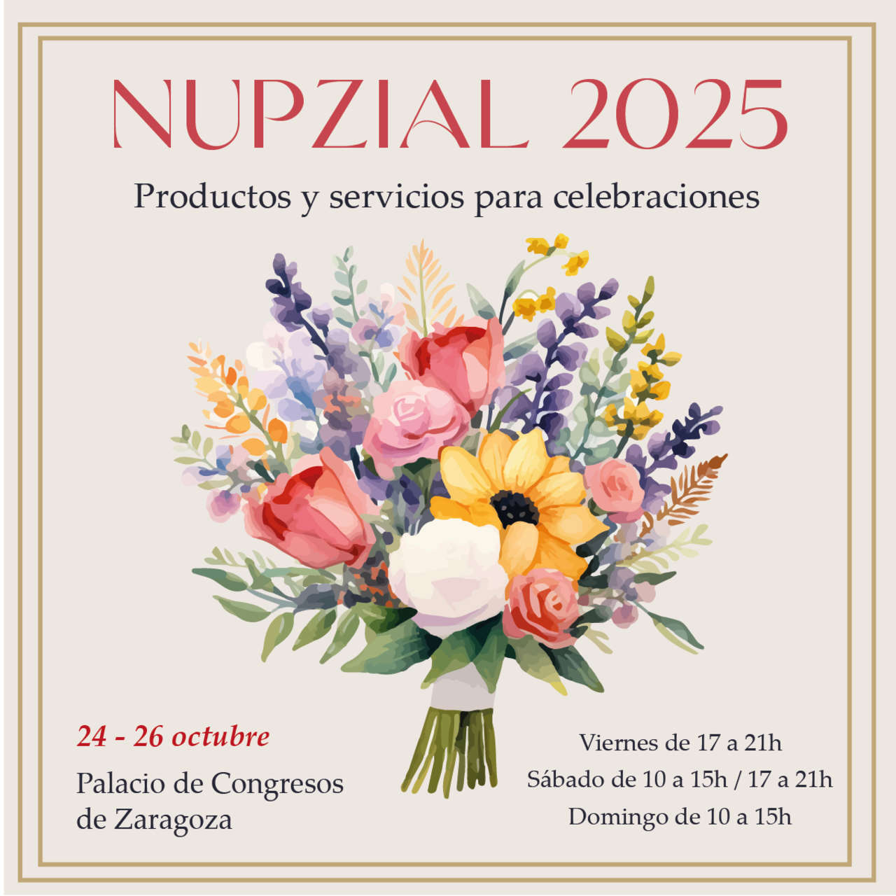 Más de 70 firmas participarán en el Salón Nupzial de Feria de Zaragoza Más de 70 firmas participarán en el Salón Nupzial de Feria de Zaragoza
