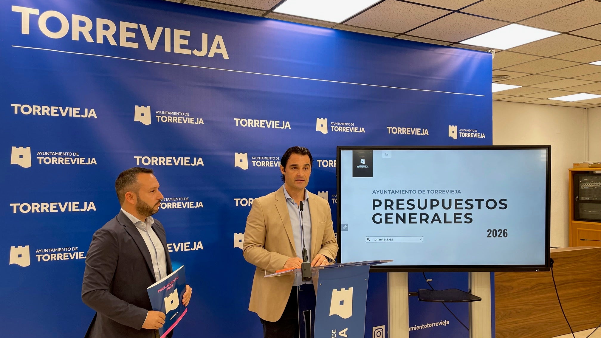 El Ayuntamiento de Torrevieja incrementa su presupuesto hasta los 187'7 millones de euros para el próximo año 2026 El Ayuntamiento de Torrevieja incrementa su presupuesto hasta los 187'7 millones de euros para el próximo año 2026