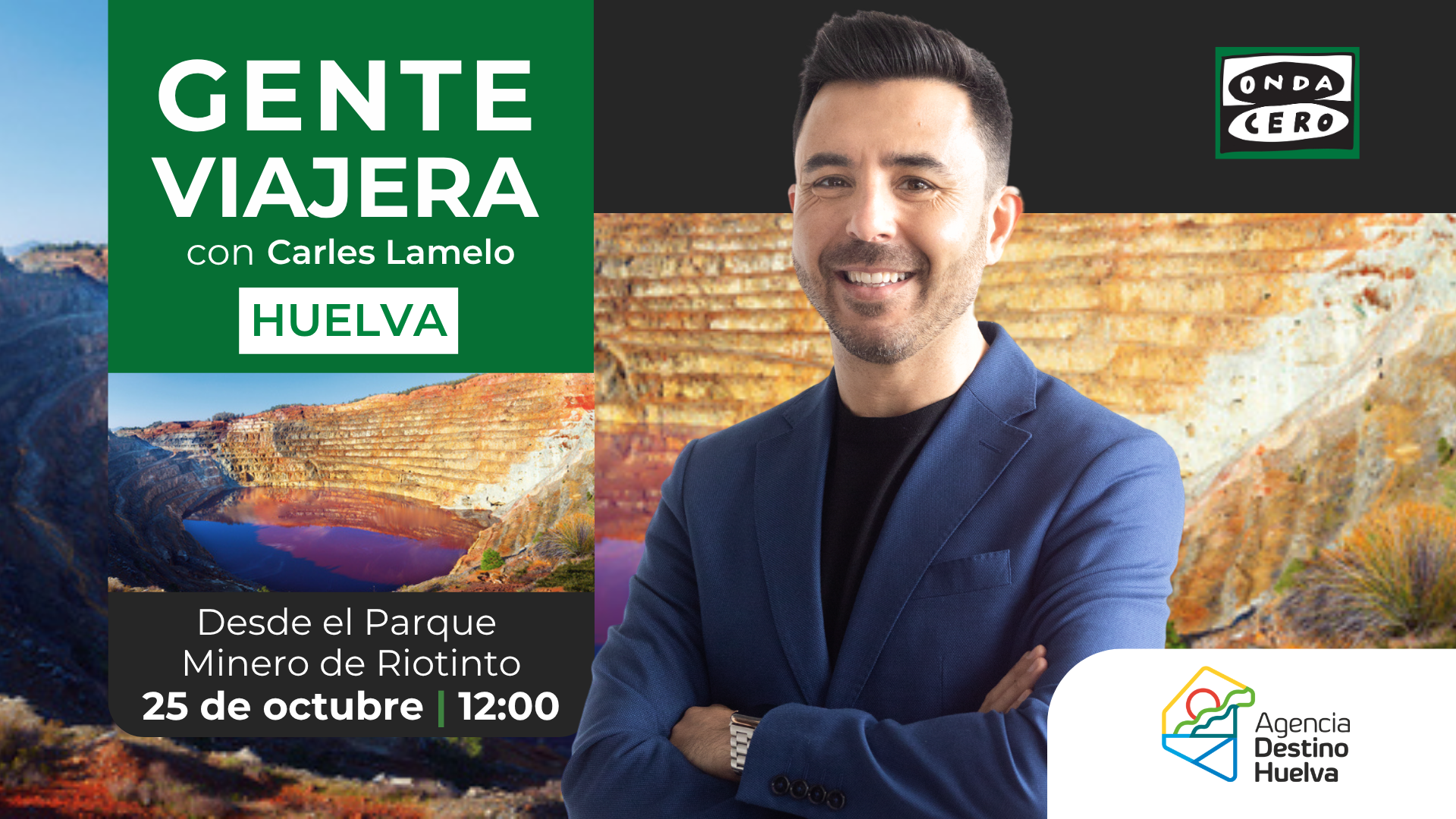 Especial ‘Gente viajera’ desde el Parque Minero de Riotinto de Huelva Especial ‘Gente viajera’ desde el Parque Minero de Riotinto de Huelva