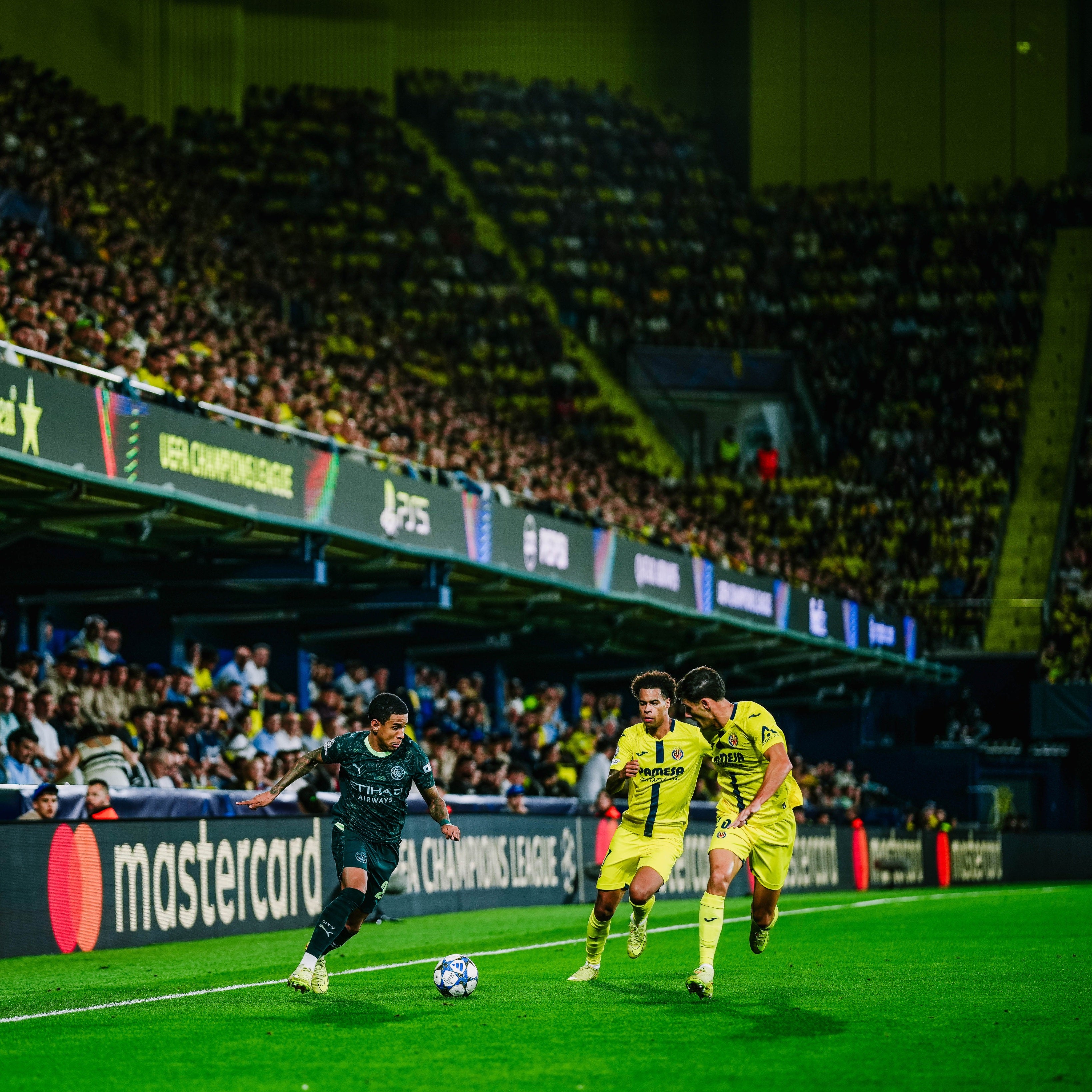 Querer y no poder del Villarreal ante el City Querer y no poder del Villarreal ante el City