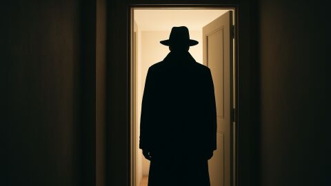 El hombre del sombrero