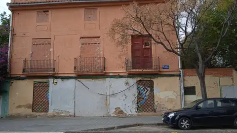 Estado actual del edificio tenis