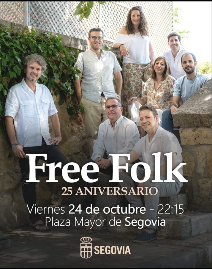 Free Folk desafía a las nubes para celebrar su concierto en los actos de San Frutos Free Folk desafía a las nubes para celebrar su concierto en los actos de San Frutos