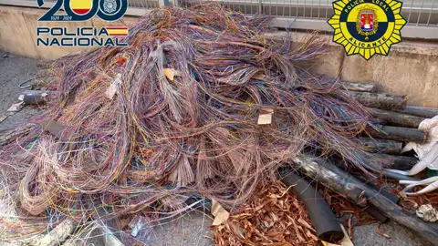 Parte del botín recuperado Parte del botín recuperado