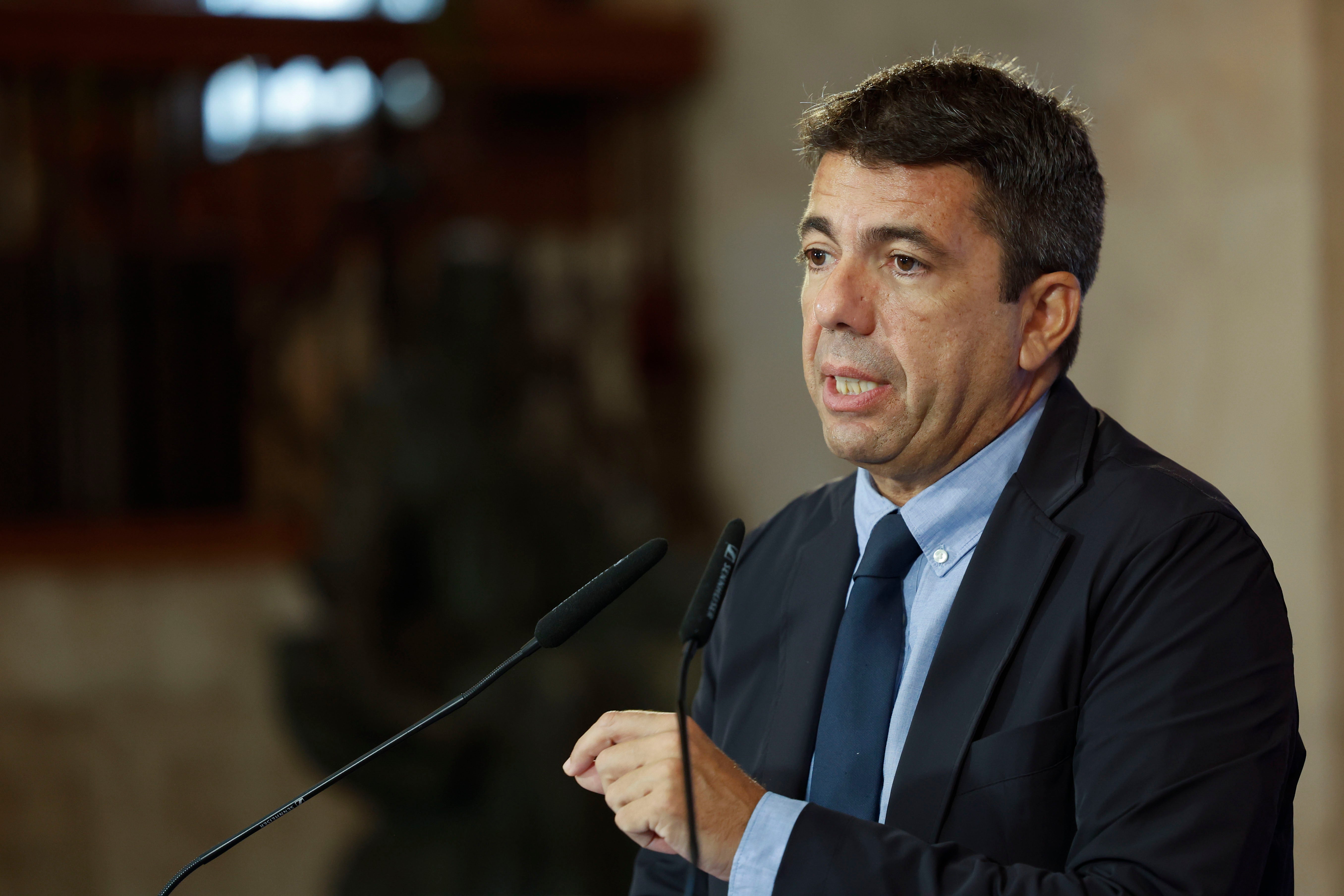 Carlos Mazón: "El Gobierno no ha movido ni un solo papel en un año; si hoy volviese a llover igual, pasaría lo mismo" Carlos Mazón: "El Gobierno no ha movido ni un solo papel en un año; si hoy volviese a llover igual, pasaría lo mismo"