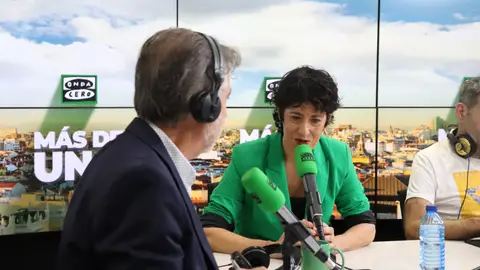 Elma Saiz, en Onda Cero, el 23 de octubre de 2025 Elma Saiz, en Onda Cero, el 23 de octubre de 2025