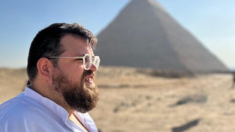 El callosino Fran Lozano difunde los misterios del Antiguo Egipto desde su proyecto Egipteando El callosino Fran Lozano difunde los misterios del Antiguo Egipto desde su proyecto Egipteando