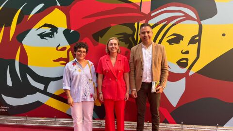 Roser Vi&ntilde;oles, Natalia Engu&iacute;x y Juli&aacute;n S&aacute;ez
