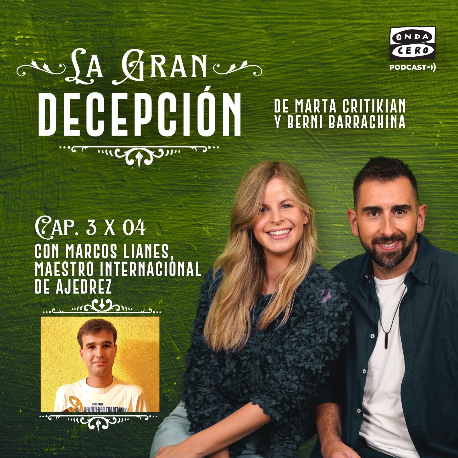 La gran decepción 3x04 - Marcos Lianes, maestro internacional de ajedrez episode artwork