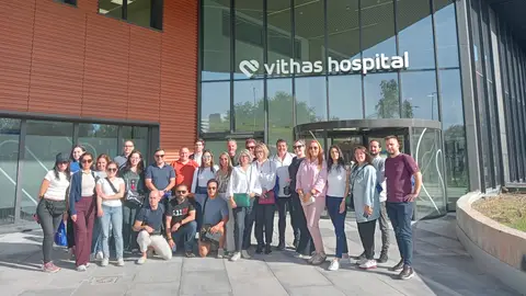 Profesionales internacionales visitan el Hospital Vithas Valencia Turia como referente de arquitectura hospitalaria sostenible Profesionales internacionales visitan el Hospital Vithas Valencia Turia como referente de arquitectura hospitalaria sostenible
