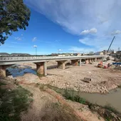 Pasarela entre Real y Montroy Pasarela entre Real y Montroy