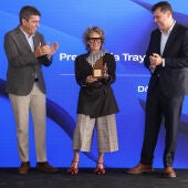 Rosana Perán tras recibir el Premio a la Trayectoria Empresarial de UEPAL.