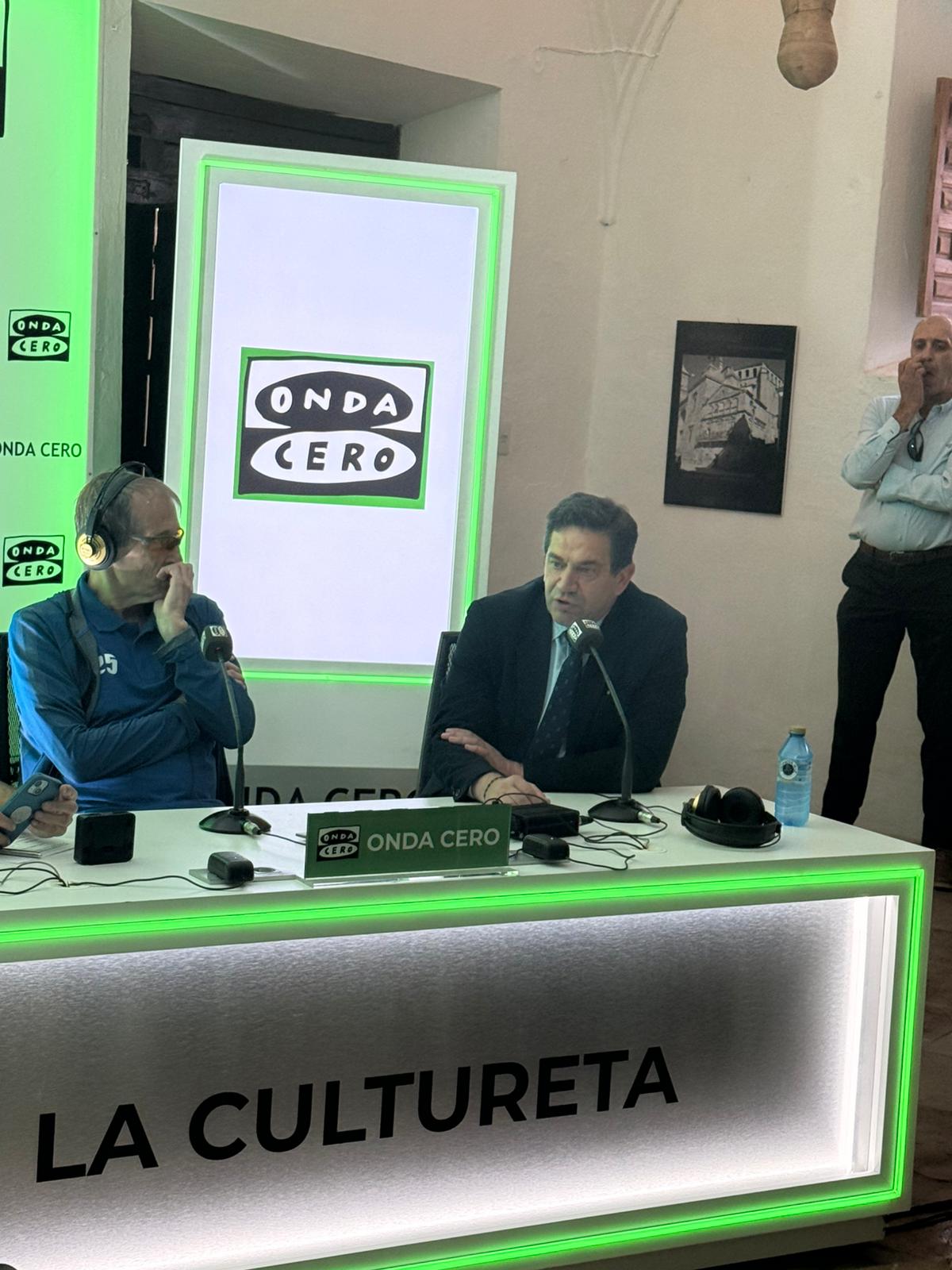 Miguel Ángel Valverde y María Jesús Pelayo: "Queremos que la gente relacione 'Sabor Quijote' con Ciudad Real" Miguel Ángel Valverde y María Jesús Pelayo: "Queremos que la gente relacione 'Sabor Quijote' con Ciudad Real"