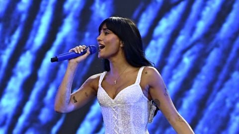 Aitana en el Metropolitano