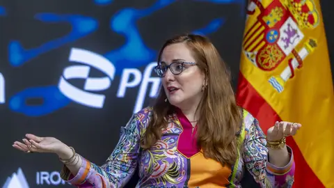 La investigadora principal del Real Instituto Elcano, Judith Arnal, interviene durante la 3ª edición de 'Global Trends' La investigadora principal del Real Instituto Elcano, Judith Arnal, interviene durante la 3ª edición de 'Global Trends'