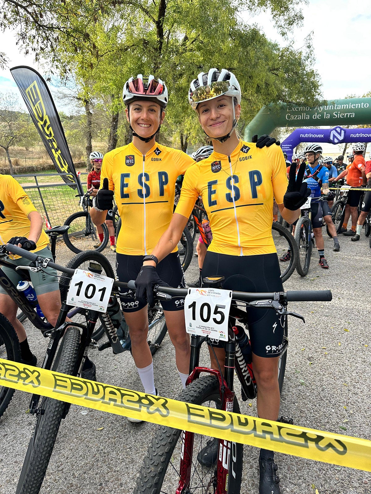 Natalia Fisher y María Reyes Murillo, del Extremadura-Ecopilas, campeonas naciones elite y sub23 en XCM Natalia Fisher y María Reyes Murillo, del Extremadura-Ecopilas, campeonas naciones elite y sub23 en XCM