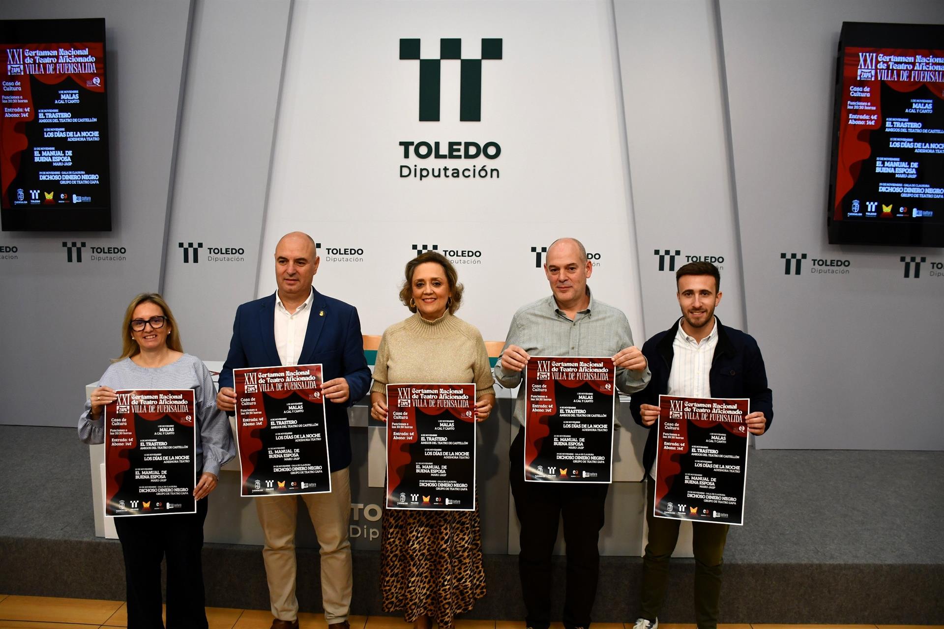 Fuensalida presenta la XXI edición del Certamen Nacional de Teatro Aficionado Fuensalida presenta la XXI edición del Certamen Nacional de Teatro Aficionado