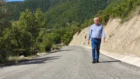 Finaliza la mejora de los acceso a Sieste y Lavalle en Huesca Finaliza la mejora de los acceso a Sieste y Lavalle en Huesca