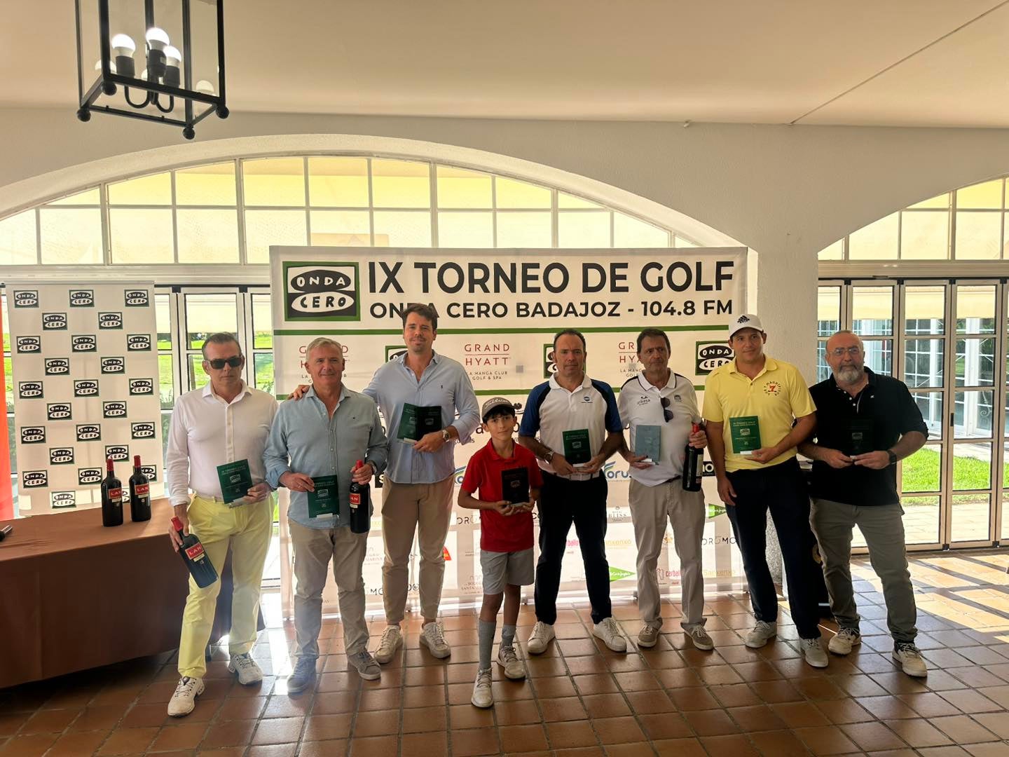 Éxito de participación en el Noveno Torneo de Golf Onda Cero Badajoz celebrado en Golf Guadiana Éxito de participación en el Noveno Torneo de Golf Onda Cero Badajoz celebrado en Golf Guadiana