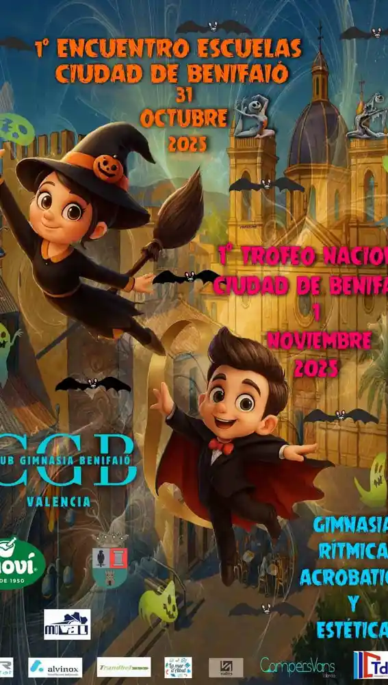 Cartel I Trofeo Gimnasia Rítmica y Acrobática de Benifaió Cartel I Trofeo Gimnasia Rítmica y Acrobática de Benifaió