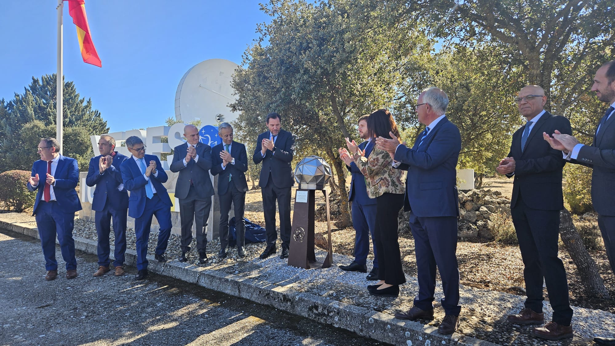 Óscar Puente visita el Observatorio de Yebes que cumple 50 años Óscar Puente visita el Observatorio de Yebes que cumple 50 años