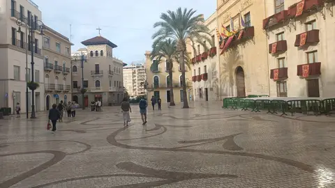 Plaza de Baix de Elche. Plaza de Baix de Elche.