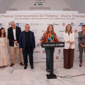 Instantes de la rueda de prensa del Ayuntamiento de Cádiz
